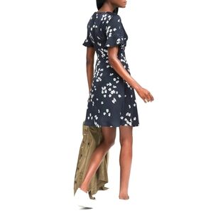 Banana Republic Navy Floral Dress